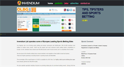 Desktop Screenshot of invendium.co.uk